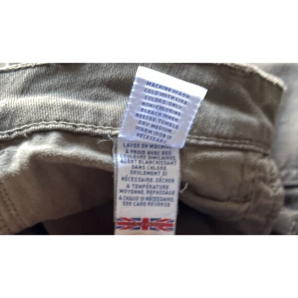 Hudson Jeans Women’s Barbara Black Size 26 Cargo Multi Pocket Brown USA Made - Picture 15 of 16